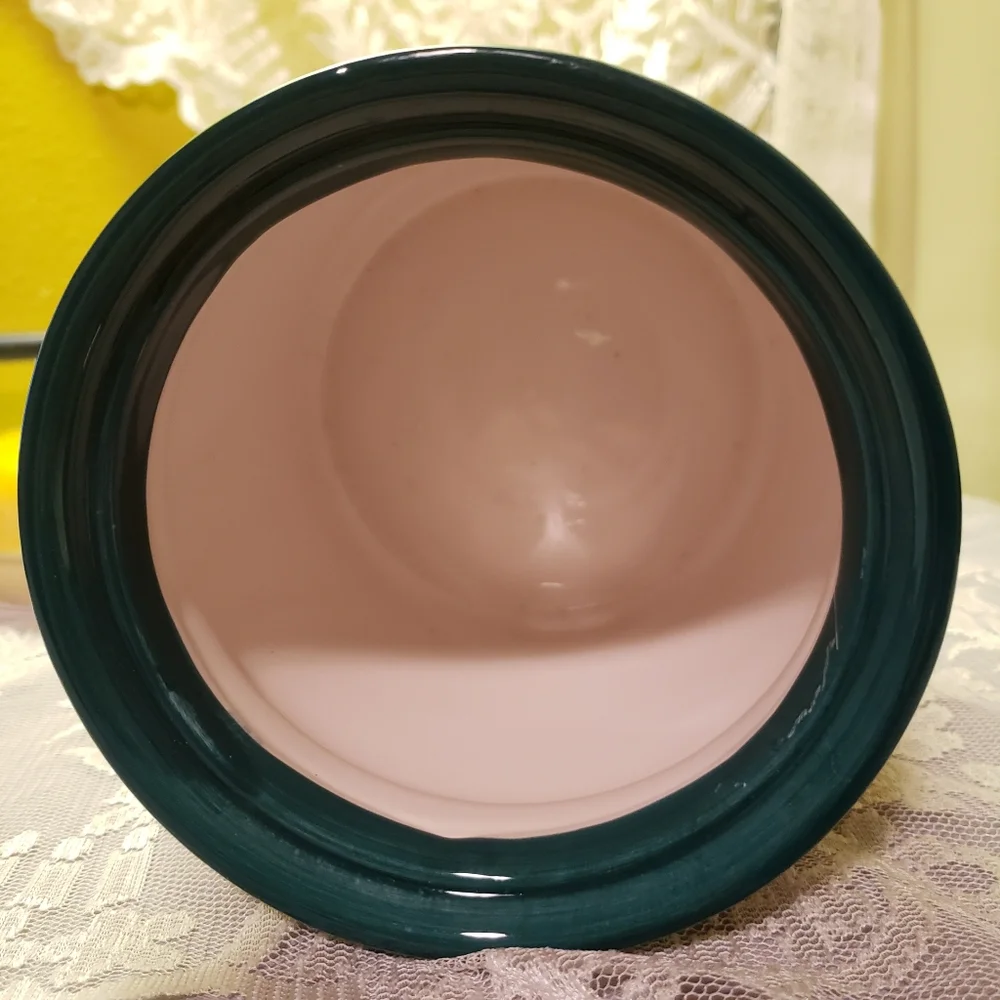 Vintage Canister Cookie Jar GEI Pear Sealing Lid